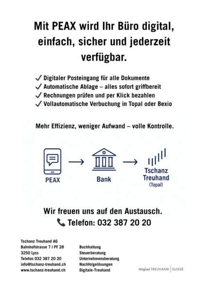 Mit PEAX und Topal die Kreditorenverarbeitung automatisieren. Einfach. Digital, Jederzeit.